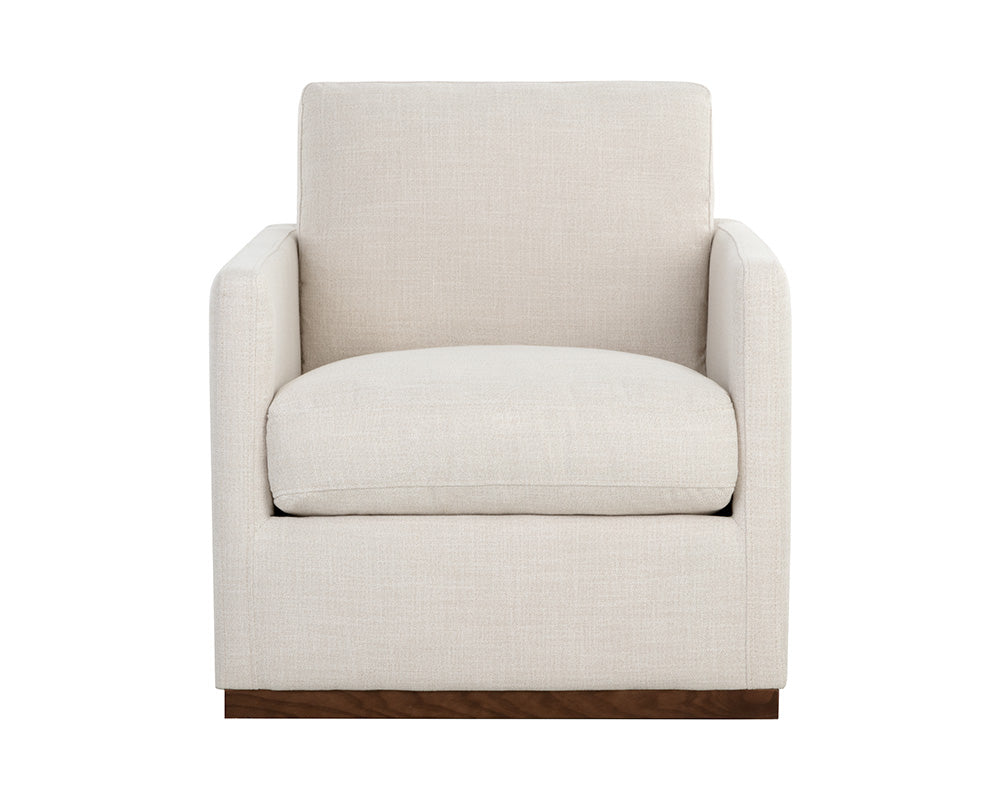 Portman Swivel Lounge Chair - comfortable chairs for relaxation | Image 9 | InSTYLE Home & Rugs