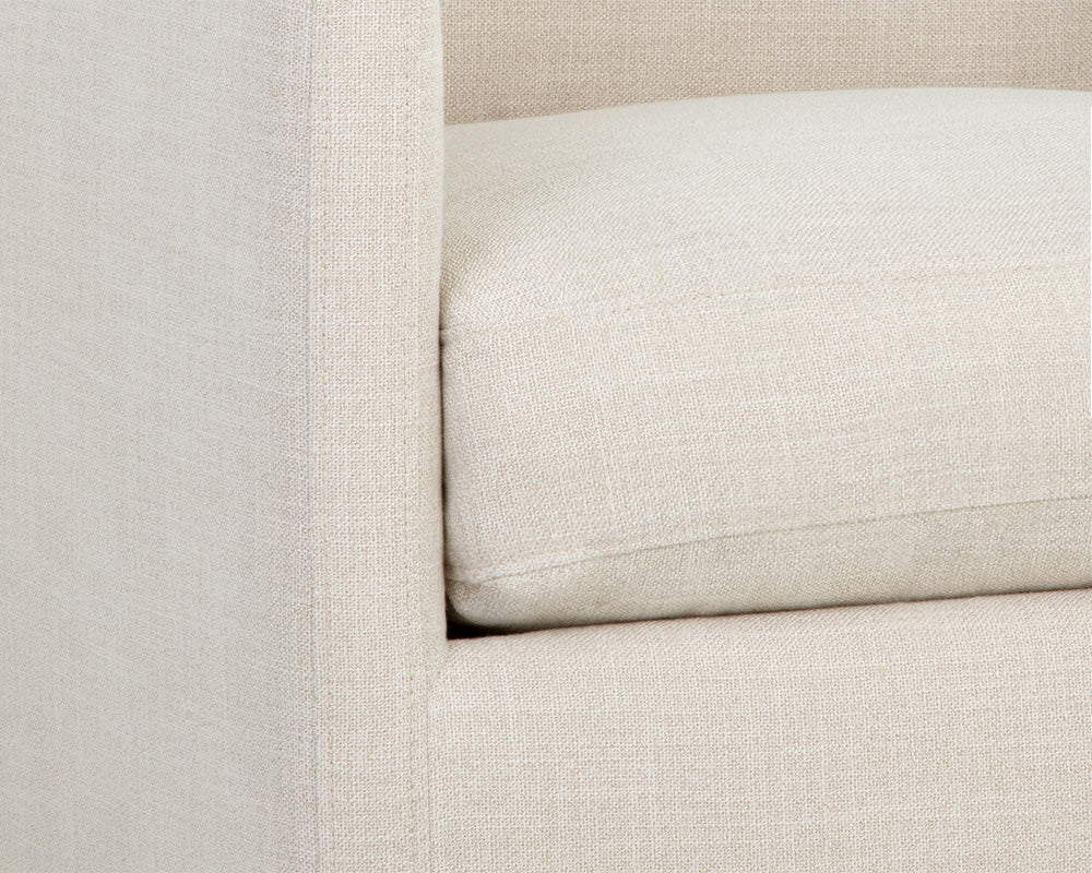 Portman Swivel Lounge Chair - comfortable chairs for relaxation | Image 6 | InSTYLE Home & Rugs