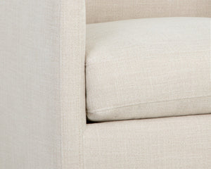 Portman Swivel Lounge Chair - comfortable chairs for relaxation | Image 6 | InSTYLE Home & Rugs