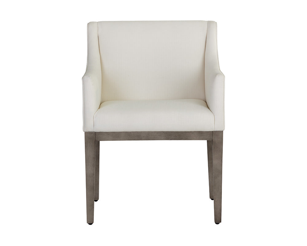 Malik Dining Armchair - elegant seating for dining areas | Image 3 | InSTYLE Home & Rugs