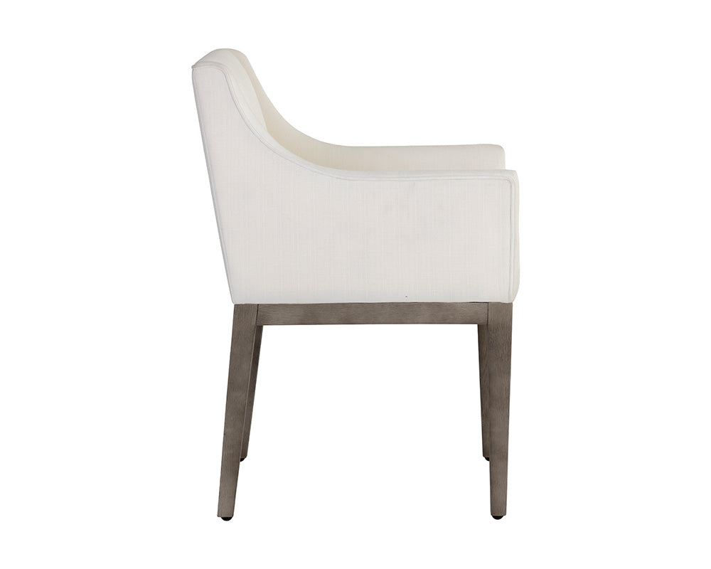 Malik Dining Armchair - elegant seating for dining areas | Image 4 | InSTYLE Home & Rugs