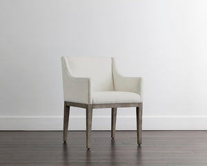 Malik Dining Armchair - elegant seating for dining areas | Image 2 | InSTYLE Home & Rugs