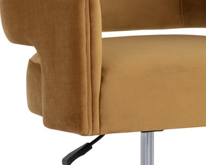 Claren Office Chair - stylish chairs for modern offices | Image 10 | InSTYLE Home & Rugs