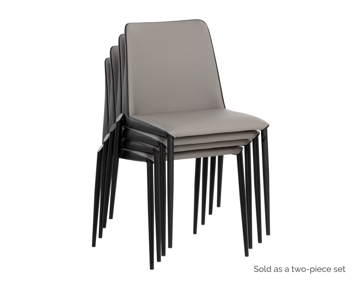 Renee Stackable Dining Chair - stylish chairs for any table | Image 3 | InSTYLE Home & Rugs