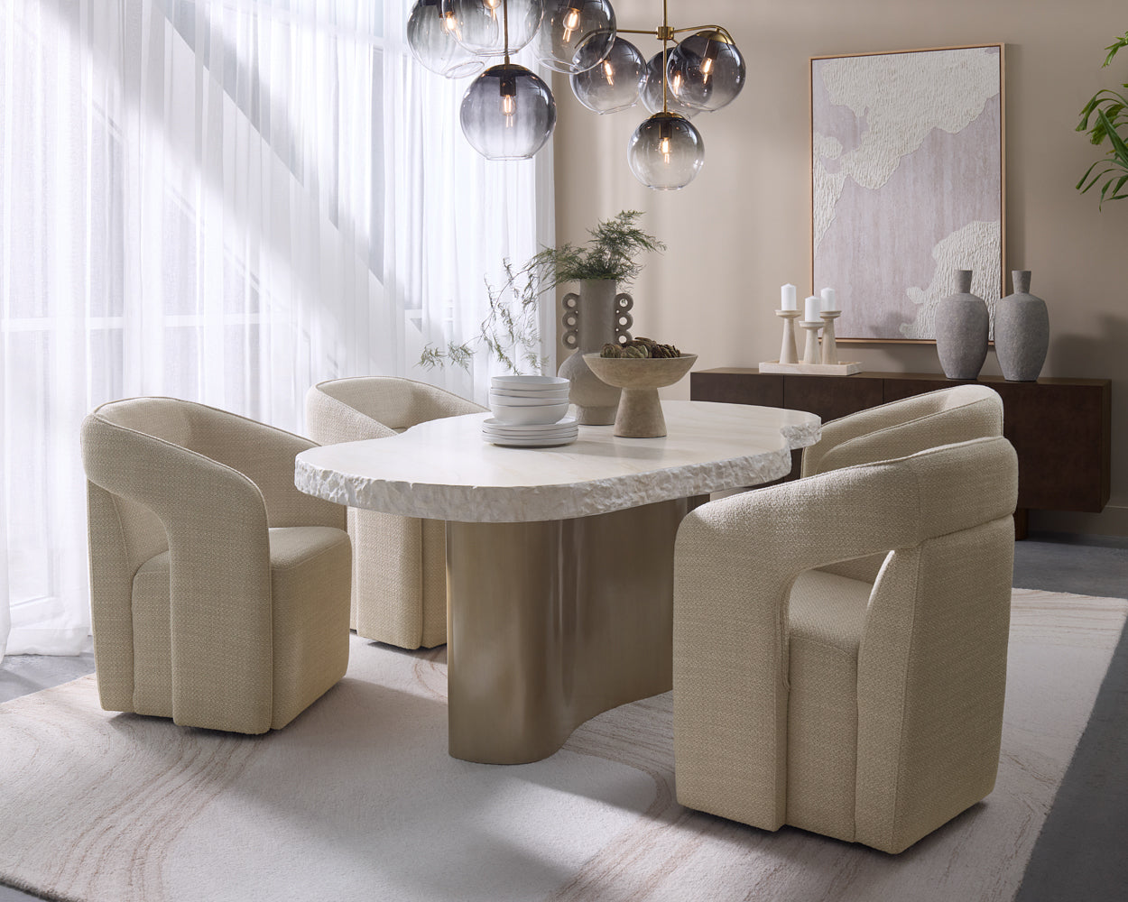 Kamara Chandelier - stylish lighting for any room | Image 3 | InSTYLE Home & Rugs