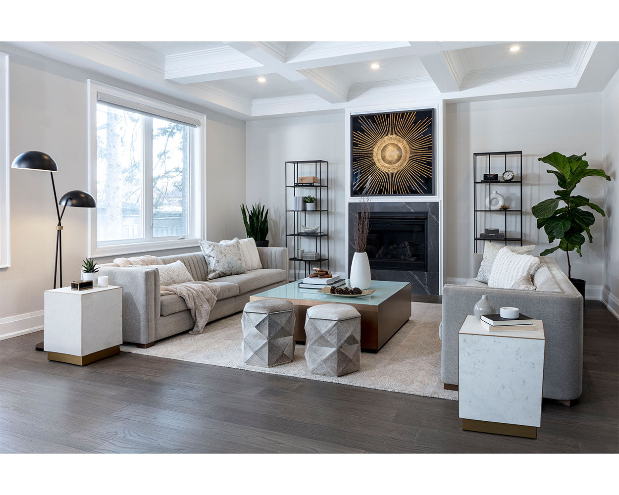 Faven Floor Lamp - stylish lamps for any room | Image 5 | InSTYLE Home & Rugs