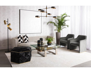 Tarlo Floor Lamp - perfect lighting for modern homes | Image 3 | InSTYLE Home & Rugs