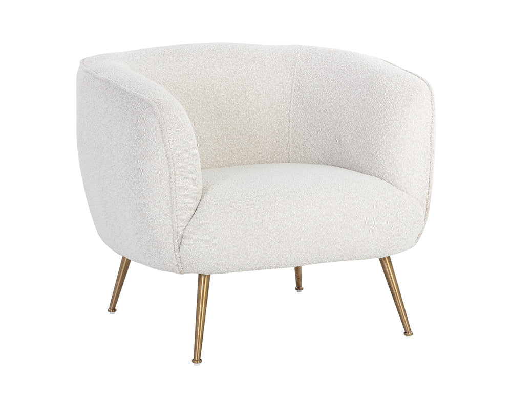 Amara Lounge Chair - perfect for casual unwinding | Image 10 | InSTYLE Home & Rugs