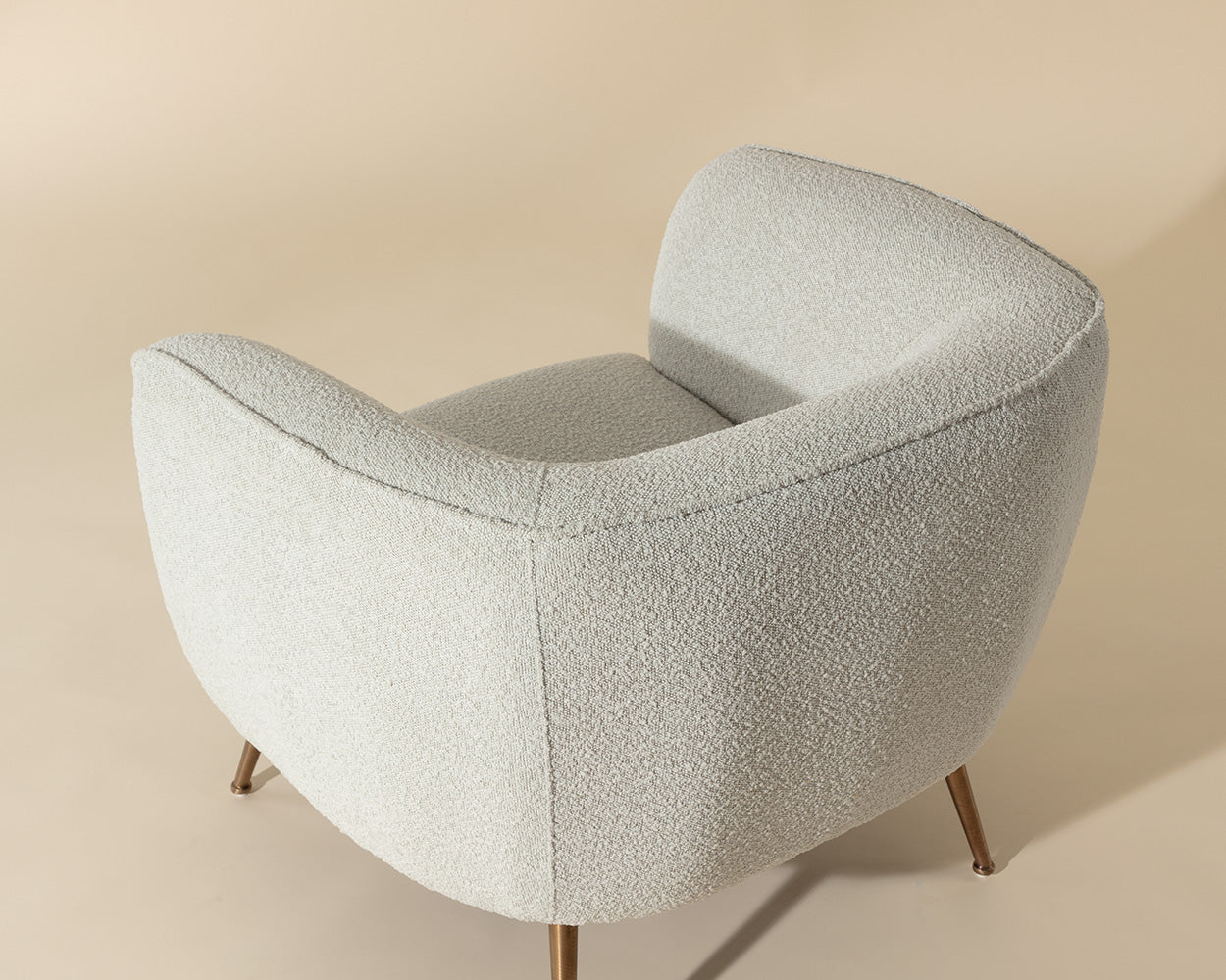 Amara Lounge Chair - perfect for casual unwinding | Image 9 | InSTYLE Home & Rugs