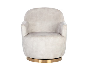 Casey Swivel Lounge Chair - comfortable chairs for relaxation | Image 19 | InSTYLE Home & Rugs
