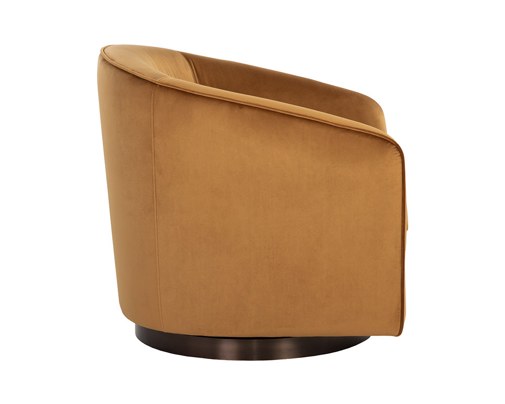 Hazel Swivel Lounge Chair - stylish lounge chairs for any room | Image 4 | InSTYLE Home & Rugs