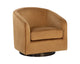 Hazel Swivel Lounge Chair - Dark Bronze