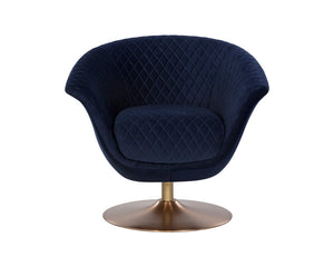 Carine Swivel Lounge Chair - comfortable chairs for relaxation | Image 3 | InSTYLE Home & Rugs