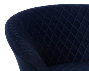 Carine Swivel Lounge Chair - comfortable chairs for relaxation | Image 7 | InSTYLE Home & Rugs