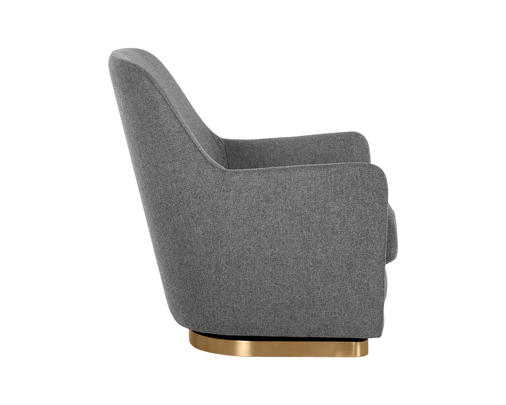 Marcela Swivel Lounge Chair - stylish lounge chairs for any room | Image 4 | InSTYLE Home & Rugs