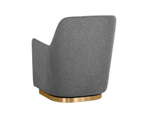 Marcela Swivel Lounge Chair - stylish lounge chairs for any room | Image 5 | InSTYLE Home & Rugs