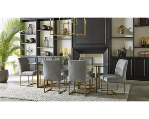 Mendoza Dining Table Base (Set Of 2) - perfect for family meals | Image 3 | InSTYLE Home & Rugs