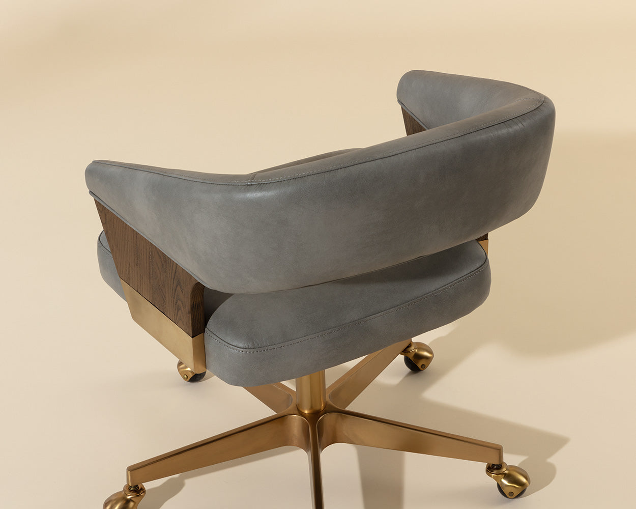 Leonce Office Chair - chairs for office use | Image 4 | InSTYLE Home & Rugs