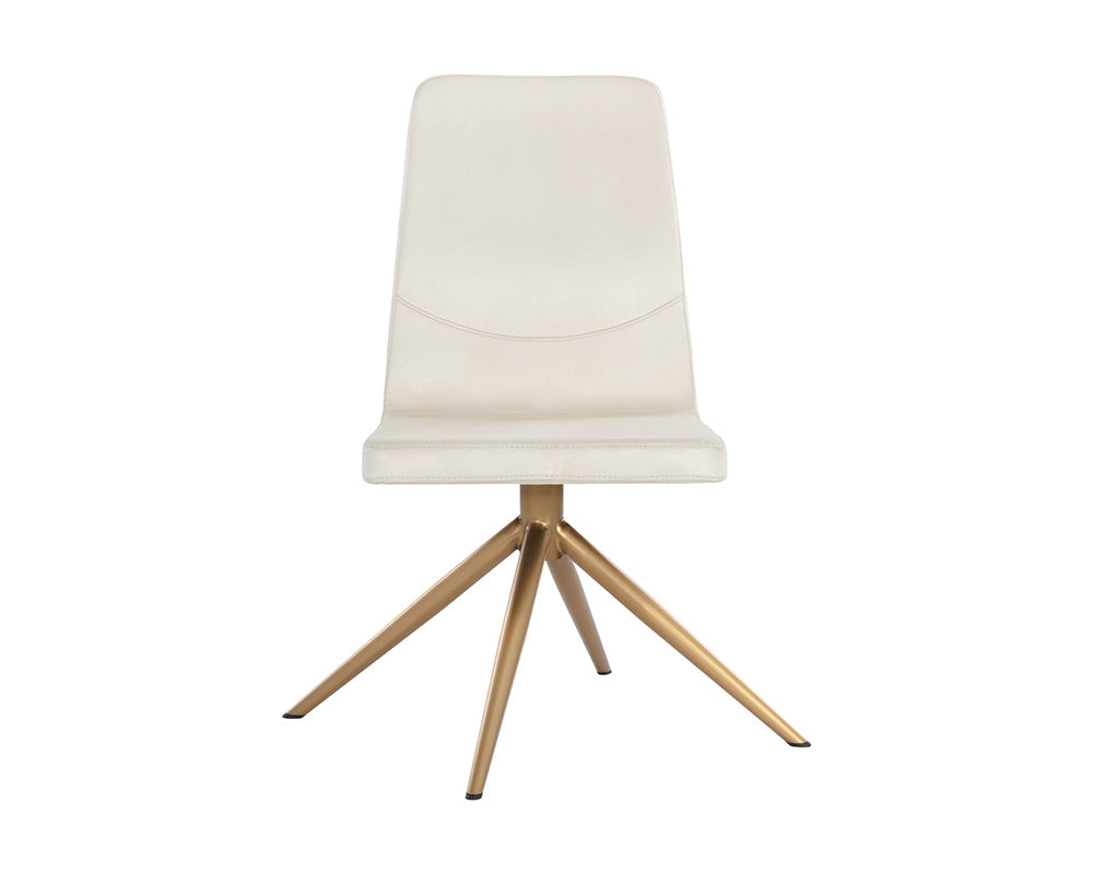 Hilda Swivel Dining Chair - stylish chairs for any table | Image 3 | InSTYLE Home & Rugs