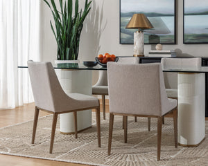 Dionne Dining Chair - elegant seating for dining areas | Image 9 | InSTYLE Home & Rugs