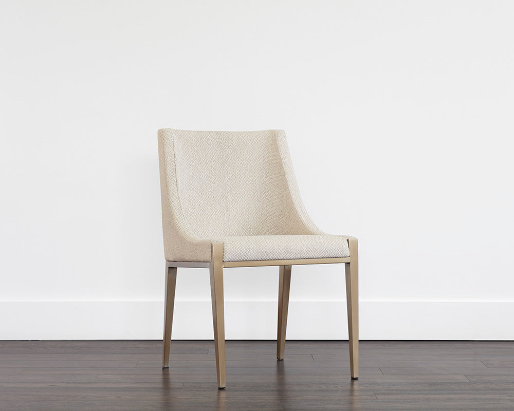 Dionne Dining Chair - elegant seating for dining areas | Image 9 | InSTYLE Home & Rugs