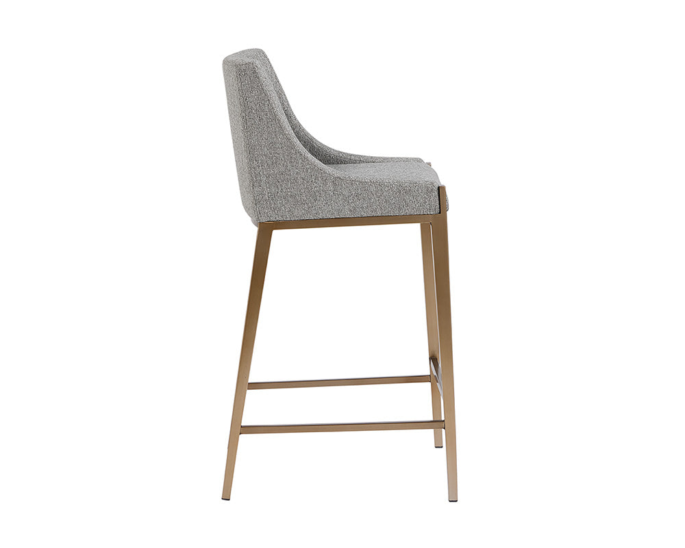 Dionne Counter Stool - ergonomic design for comfort | Image 5 | InSTYLE Home & Rugs