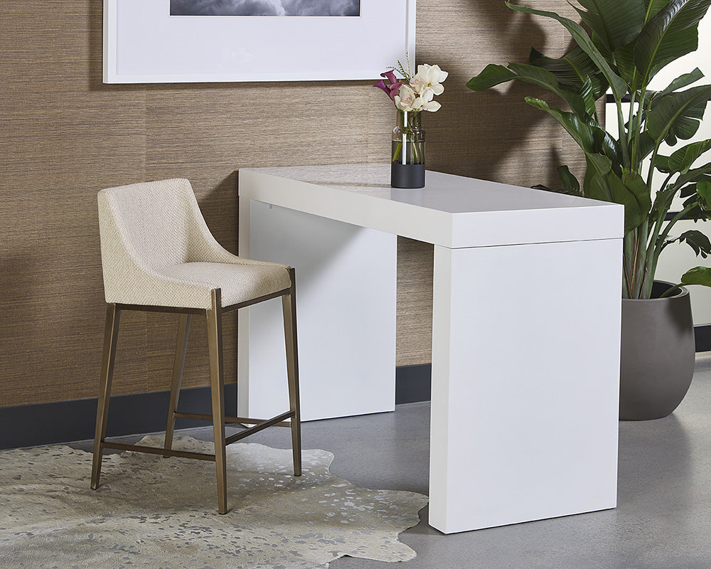 Dionne Counter Stool - perfect for modern counters | Image 10 | InSTYLE Home & Rugs