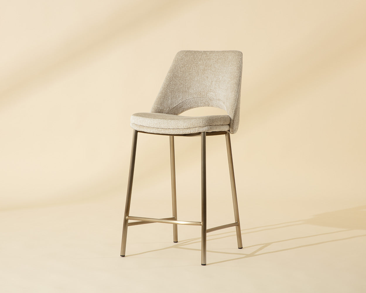 Radella Counter Stool - sleek stools for kitchen bars | Image 2 | InSTYLE Home & Rugs