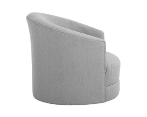Grimaldi Swivel Armchair - stylish lounge chairs for any room | Image 4 | InSTYLE Home & Rugs