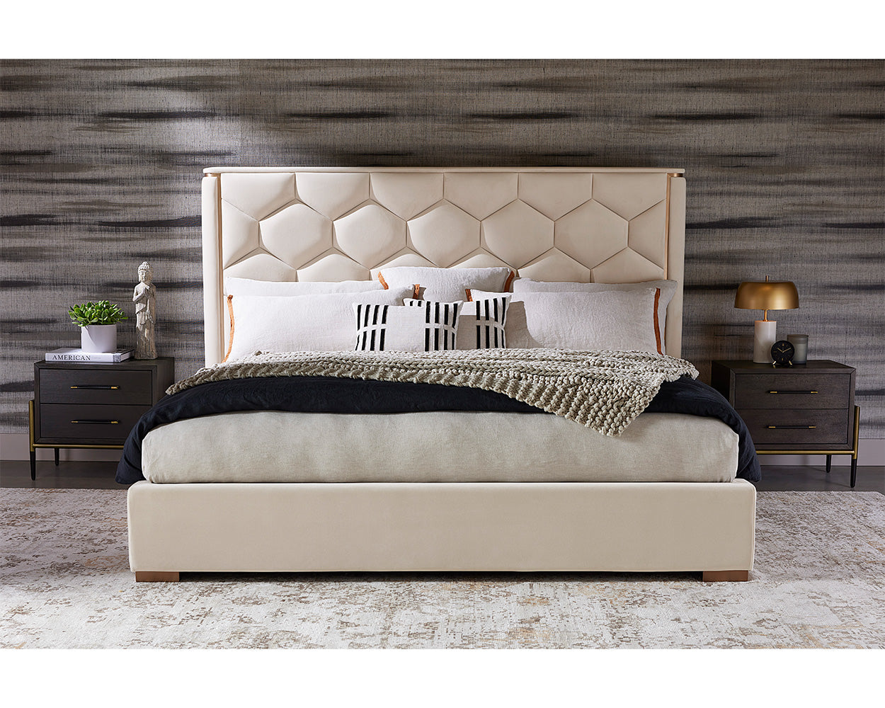 Alisha Bed - luxurious beds for modern homes | Image 3 | InSTYLE Home & Rugs