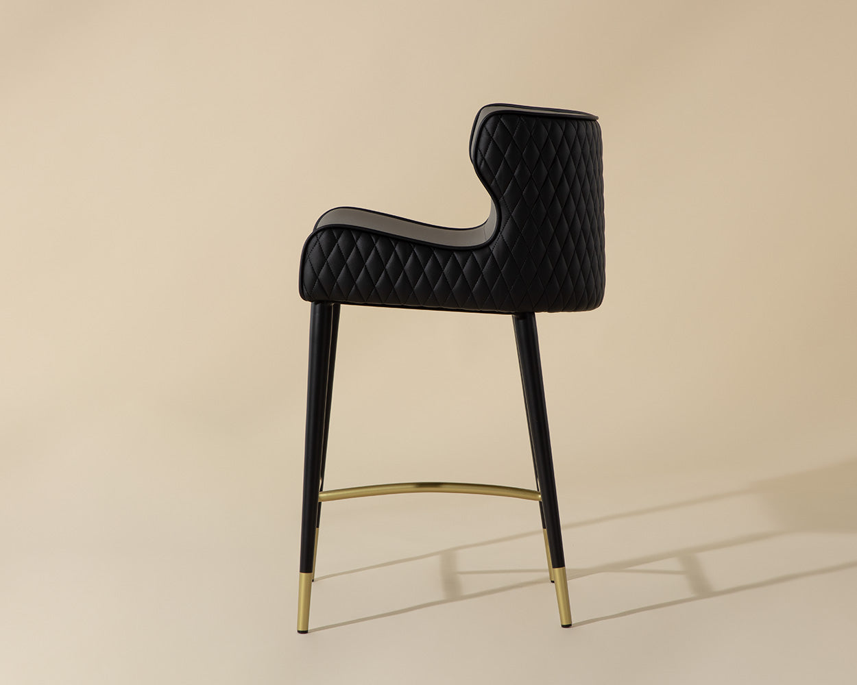 Gianni Counter Stool - perfect for modern counters | Image 4 | InSTYLE Home & Rugs