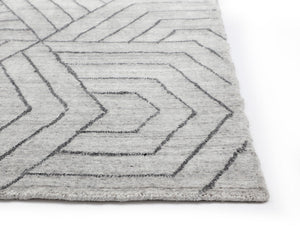 Mazey Hand-loomed Rug - soft rugs for cozy interiors | Image 4 | InSTYLE Home & Rugs