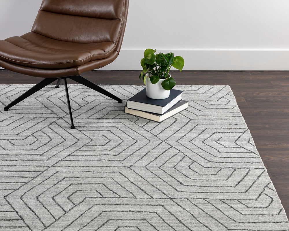 Mazey Hand-loomed Rug - soft rugs for cozy interiors | Image 7 | InSTYLE Home & Rugs