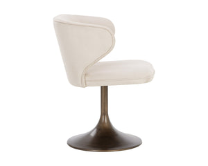 Simone Swivel Dining Chair - comfortable dining experience | Image 6 | InSTYLE Home & Rugs
