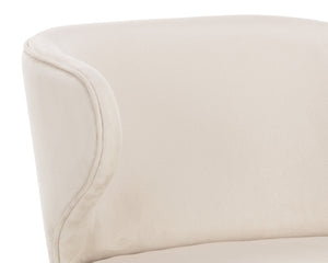 Simone Swivel Dining Chair - comfortable dining experience | Image 8 | InSTYLE Home & Rugs