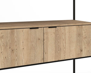 Ambrose Modular Wall Desk - stylish desks for modern spaces | Image 7 | InSTYLE Home & Rugs