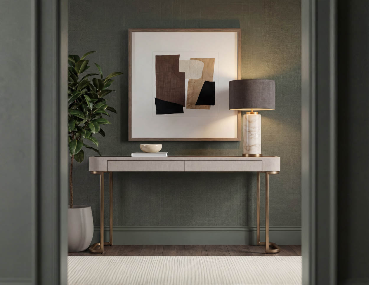 Jamille Console Table - sleek design for modern homes | Image 3 | InSTYLE Home & Rugs