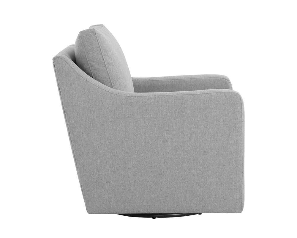 Brianna Swivel Lounge Chair - stylish lounge chairs for any room | Image 4 | InSTYLE Home & Rugs