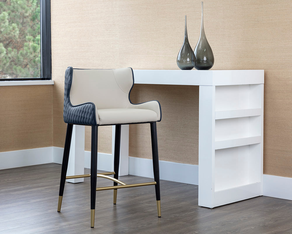 Gianni Counter Stool - sleek stools for kitchen bars | Image 9 | InSTYLE Home & Rugs