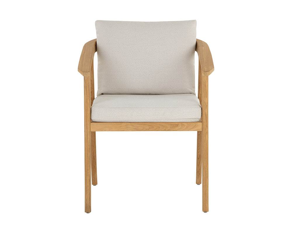 Coraline Dining Armchair - elegant seating for dining areas | Image 3 | InSTYLE Home & Rugs