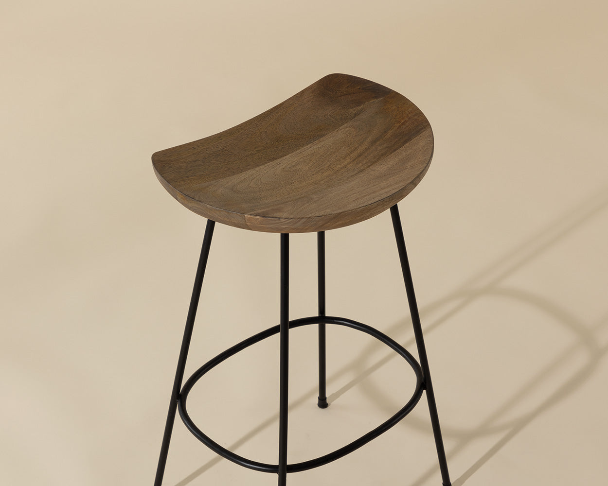 Indra Counter Stool - ergonomic design for comfort | Image 6 | InSTYLE Home & Rugs