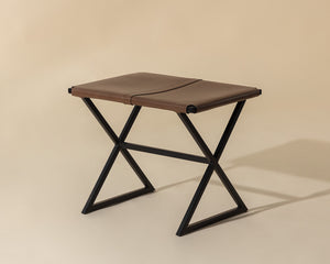 Elon Stool - chic ottomans for living rooms | Image 1 | InSTYLE Home & Rugs