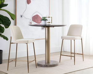 Zeke Counter Stool - ergonomic design for comfort | Image 9 | InSTYLE Home & Rugs