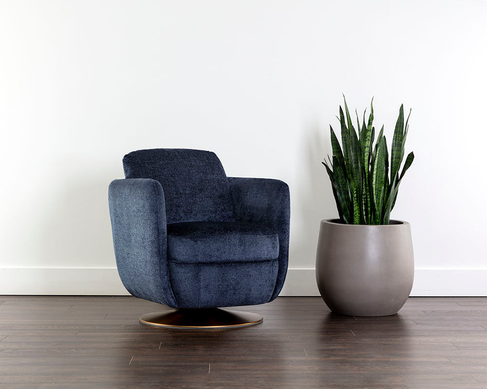 Gilley Swivel Lounge Chair - comfortable chairs for relaxation | Image 3 | InSTYLE Home & Rugs