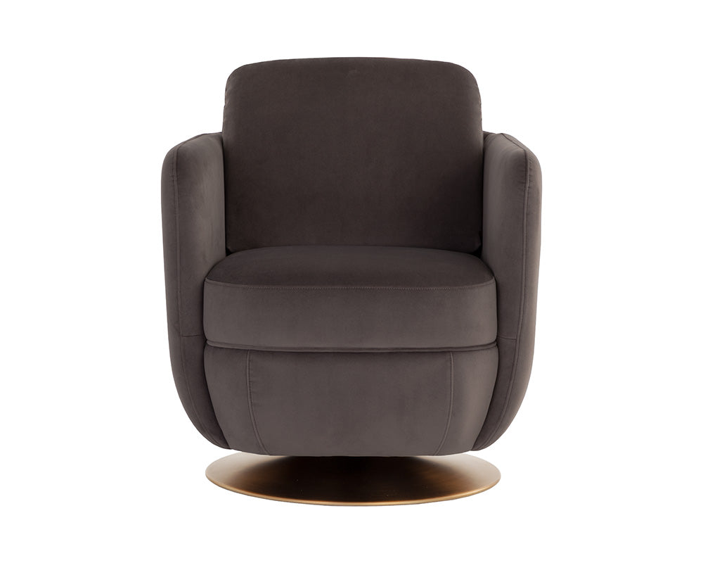 Gilley Swivel Lounge Chair - comfortable chairs for relaxation | Image 11 | InSTYLE Home & Rugs