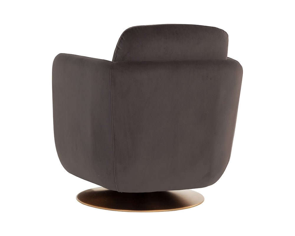 Gilley Swivel Lounge Chair - comfortable chairs for relaxation | Image 13 | InSTYLE Home & Rugs