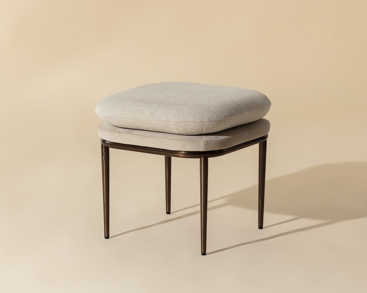 Koffi Stool - comfortable ottomans for any room | Image 1 | InSTYLE Home & Rugs