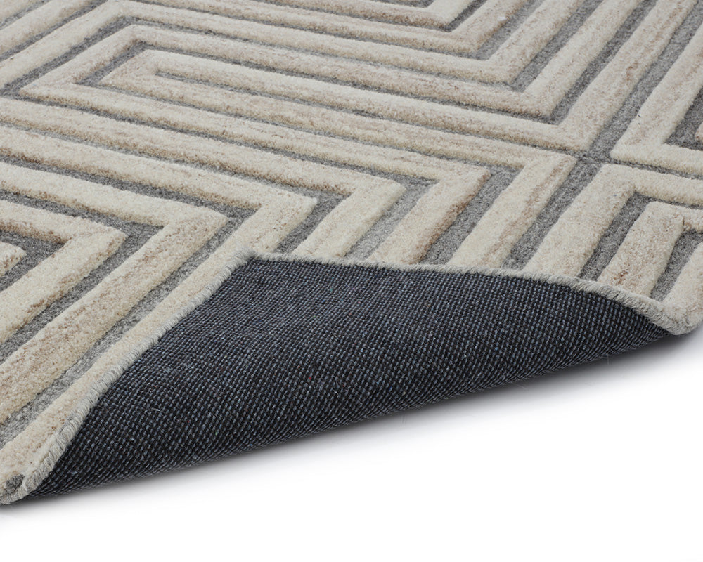 Oslow Hand-tufted Rug - elegant rugs for living spaces | Image 8 | InSTYLE Home & Rugs