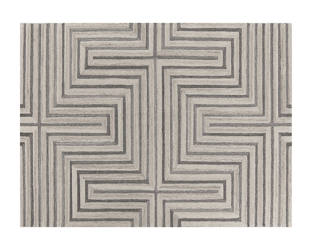 Oslow Hand-tufted Rug - elegant rugs for living spaces | Image 3 | InSTYLE Home & Rugs