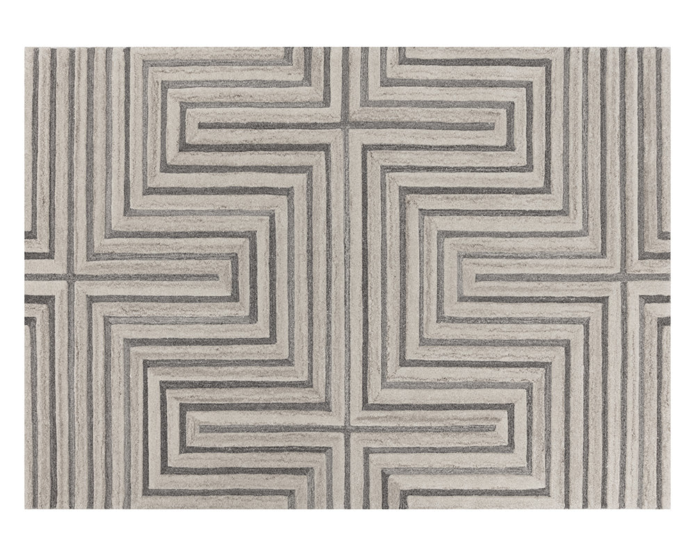 Oslow Hand-tufted Rug - elegant rugs for living spaces | Image 4 | InSTYLE Home & Rugs